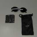 livho 2025 Trendy Oval Sunglasses - Stylish Polarized Shades for Everyday - Retro Metal Frames