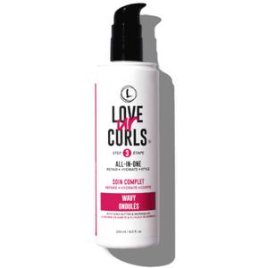Love Ur Curls LUS Brands All-in-One Styler for Natural Wavy Textured Hair 8.5 oz - Repair, Hydrate, Style in One Easy Step - No Crunch Non-Sticky Hair Care with Shea Butter and Moringa | Repair, Hydrate, No Crunch, Non-Sticky