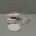 Travel Steamer Iron for Clothes Mini - Portable Ironing Machine Travel Small Size Portable Steamer Travel College Dorm Home Essentials Steamer for Clothes(White) (6.1*3*4.2 in)