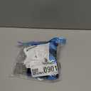 Kuoser Dog Winter Coat, Windproof Dog Fleece Jacket British Style Plaid Cold Weather Doggie Vest Coats, Reversible Cozy Warm Puppy Clothes Pet Apparel for Small Dogs XS (Blue)