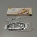 Mellbree Upgrade Butter & Cheese Slicer, Stainless Steel Butter Cutter with Butter Knife, 17 Sharp Wires, Butter Slicer Cutter Into Uniform 1/4 Inch Anti oxidation Dishwasher Safe