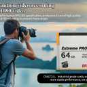 BR & TD 64GB Extreme PRO CFast 2.0 Memory Card, 64GB