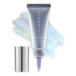 COSMEDIX Under Eye Serum for Dark Circles & Puffiness, Opti Crystal - Lifting & Firming Liquid Serum for Fine Lines & Wrinkles - Brightening, Moisturizing, & Hydrating Anti Aging Eye Puffy Bags Serum