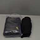 molasofa Chair Covers for Dining Room Set of 4 Stretch Chair Slipcovers with Skirt for Kitchen Seat Protectors Wedding Banquet Decor Kids Pets Spandex Fabric Washable (4pcs, Black)