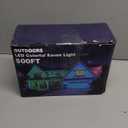 100FT Permanent Outdoor RGB Lights - Waterproof Smart LED Eaves Lights with App/Remote Control, Music Sync & DIY Scenes, Perfect for Christmas, Halloween, Parties & Daily Decor, Ideal for House Roof