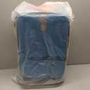 Hanke 20 Inch Carry On Luggage Hard Shell Top Opening Aluminum Frame Hardside Suitcase with Spinner Wheels, Durable Rolling Luggage for Men & Women Travel, Christmas & Birthday Gifts, Caribbean Blue