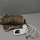 Deepsoon Heating Pad,Electric Heating Pads for Back,Neck,Abdomen,Moist Heating Pad for Shoulder,Knee,Arms,Legs,Dry/Moist Heat & Auto Shut Off,Christmas Gifts for Men and Women,Leopard Print,24x12 Inch