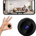 WiFi Camera Night Vision, Motion Detection Nanny Cameras - Small Wireless Camera for Pet/Nanny Monitor Pan/Motion Detection - HD 1080P