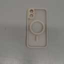 TOCOL Magnetic for 16 Gold Case, Upgraded Full Camera Protection, Compatible with Magsafe, Drop Protection, Translucent Matte Back Bumper Phone Cover 6.1-Inch (Desert)