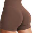 Women's Biker Shorts 3.6" /4.5" / 6" Workout Gym Shorts Craze High Waist Tummy Control Hidden Scrunch Running Yoga Size XL