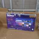 Roku Smart TV 2025  50-Inch Select Series, 4K HDR TV  RokuTV with Enhanced Voice Remote  Flat Screen LED Television with Wi-Fi for Streaming Live Local News, Sports, Family Entertainment