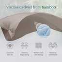 Cooling Sheets Set Queen Size, Viscose Derived from Bamboo for Hot Sleepers | Deep Pocket Up to 16 Inch | Silky Soft & Breathable Bedding - 4PC (Queen, Light Pink)