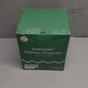 Premium Waterproof Mattress Protector King Size, Breathable Bed Cover 3D Air Fabric Cooling Mattress Pad Cover Smooth Soft Noiseless Washable, 8''-21'' Deep Pocket (White)