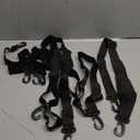 6 Pcs Christmas Garage Door Banner Clamps, No-Drill Garage Door Backdrop Installation Tools, 23.6-47.2 inches Large Banner Hanging Clips Kit, Heavy-Duty Mural Hooks for Christmas Holiday Decorations