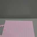 Foldable Backstage Mirror with Handle Leather Folding Hanging Mirror Rectangular for Travel Dance Bag Home Fitness Spa Gift for Dancers(Pink,33.5" L X 13.4" w)