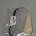 Toes Home No Show Socks Womens, Ultra Low Cut Liners Non Slip Footies for Flats Hidden Invisible Boat Summer 3 to 8 Pairs (6-9, 5 Pairs Nude+black+grey)