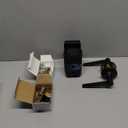 Home Keyless Entry Front Door Lock Set: Fingerprint Smart Digital Locks Keypad - App Control Auto Lock Easy to Install Electronic Code Handle & Deadbolt Combo for Families and Seniors (Double black Fingerprint)