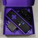 Roku Streaming Stick 4K - HDR & Dolby Vision Roku Streaming Device for TV with Voice Remote & Long-Range Wi-Fi - Free & Live TV