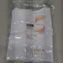 Women's Sleeveless Crew Neck Bodysuit Top Sexy Slim Summer Stretch Tank Top (White, L)