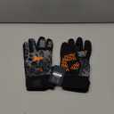 KastKing Mountain Mist Cold Winter Weather Fishing Gloves for Men and Women - Ideal for Ice Fishing, Photography, or Hunting (Medium, Blackout)