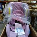 Graco SnugRide Lite LX Infant Car Seat, Lightweight Rear-Facing Seat for Babies 430 lb, 4-Position Adjustable Base, Latch Installation & ProtectPlus Engineered, Lilac Mod