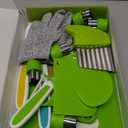 28PCS Toddler Knife Set - Kids Knifes for Real Cooking, Montessori Kids Kitchen Knife Set with Cutting Board Crinkle Cutters Kid Safe Knives, Toddlers Kitchen Tools for Age 2-10 Year Old Girl Boy