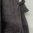 Buganda Dog Door Mat for Muddy Paws, Absorbent Dirt Trapper Washable Indoor Doormats, Non Slip Low-Profile Mud Mat for Dogs, Front Entrance Doormat for Inside Floor (47x24 Inches, Black)