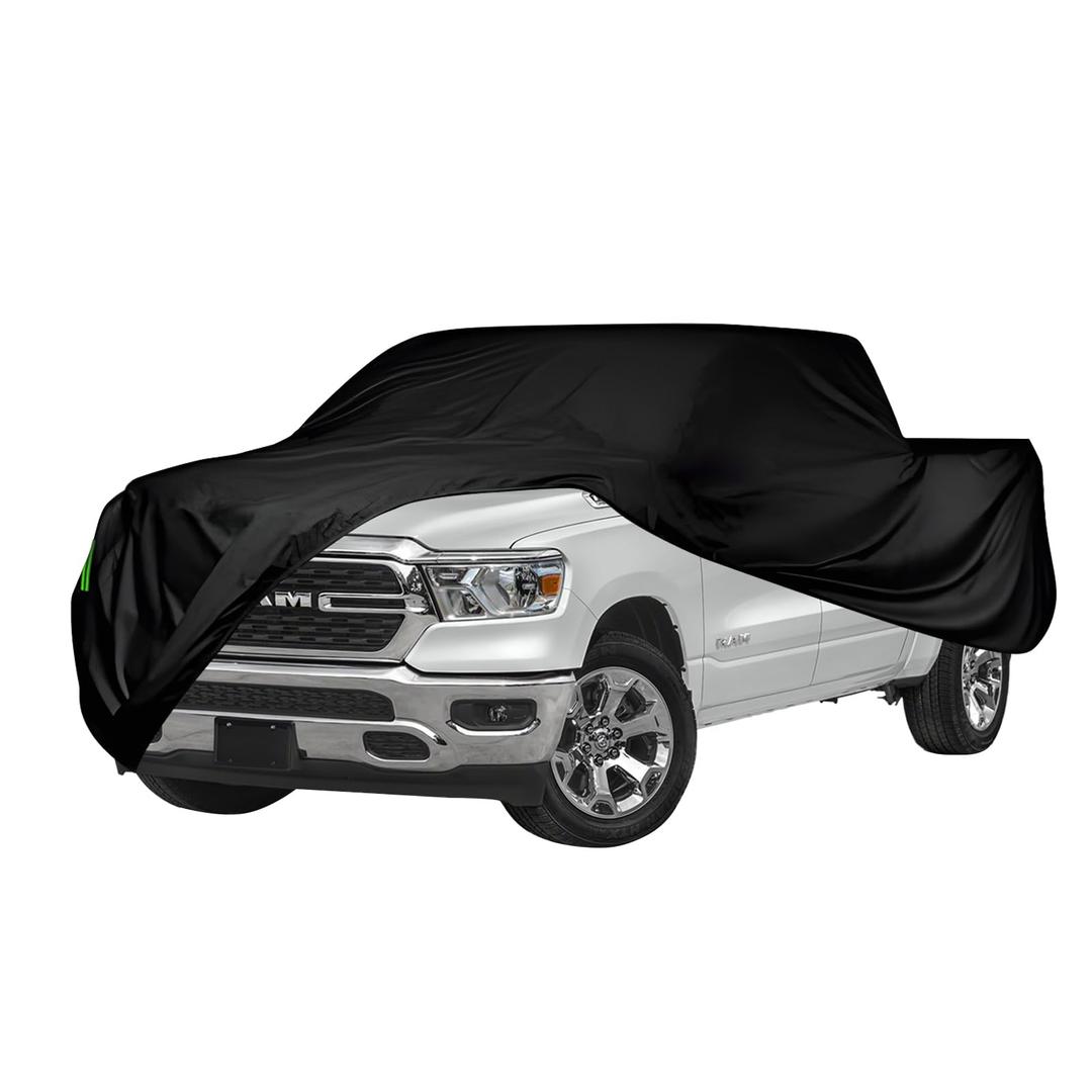Proadsy Car Cover Custom Fit for Ram 1500 2019-2025 2026 Crew 5.7' Bed, Waterproof All Weather for Automobiles, Windproof Snowproof Rain Hail Sun UV Protection Full Outdoor Indoor Exterior Car Covers