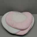 PandaEar Baby Bath Pad for Infant Newborn | Soft Flower 5 Petals for Sink Bathtub Essentials Shower Gift (Pink)