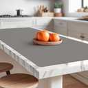 Silicone Mat for Countertop, Desk Saver Pad, Extra Large Silicone Mat for Kitchen Counter, Stain Resistant Placemat, Multipurpose and Thick, 35.4"L x 23.6"W