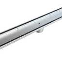 Neodrain 28-Inch Linear Shower Drain with Tile Insert Grate,Brushed 304 Stainless Steel Rectangle Shower Floor Drain,Linear Drain with Leveling Feet, Hair Strainer