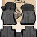 AOMSAZTO Floor Mats for Subaru Forester 2014-2018, 1st & 2nd Row All Weather Protection Car Floor Liners Anti Skid Mats