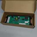 Upgraded 316419141 5304509493 Range Oven Electronic Control Board EOC, compatible with Electrolux Frigidaire Range Ovens, Replacement 316418200 316557100, with Black Overlay keypad faceplate included