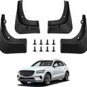 Mud Flaps for Genesis GV70 2022-2024(Not Fit Electrified GV70) Mud Guards Splash Guards Tire Protector Mudguard Accessories Front & Rear 4pcs Set 2022 2023 2024