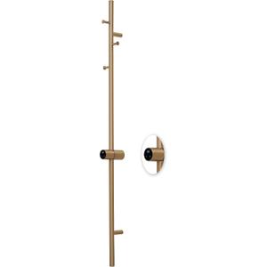 Electric Heater Towel Warmer Rack for Bathroom,Timer&Adjusted Temperature,Stainless Steel,Space Saving,Brushed Gold,47.24 * 3.74 * 4.53in,Wall Mounted-Hardwired Installation