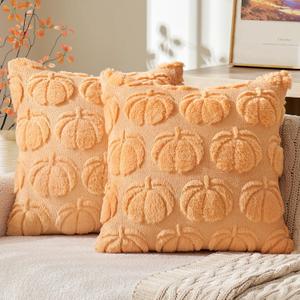 MIULEE Fall Throw Pillow Covers 20x20 Set of 2 Autumn Decorations Pumpkin Accent Pillowcase for Outdoor Porch Sofa Couch Bed Living Room Plush Faux Fur Halloween Farmhouse Home Decor MIULEE Fall Throw Pillow Covers 20x20 Set of 2 Autumn Decorations Pumpkin Accent Pillowcase for Outdoor Porch Sofa Couch Bed Living Room Plush Faux Fur Halloween Farmhouse Home Decor