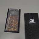 COCOMII Rectangle Case for iPhone 17 Pro Max, Compatible with MagSafe, Amber Tortoiseshell