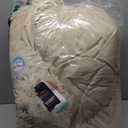 Best Friends by Sheri The Original Calming Donut Dog Bed  Washable Plush Pet Bed for Large Breeds up to 100 lbs, Shag Faux Fur, Taupe, Large (36" x 36")