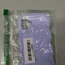 Slim Fit Case for iPhone 16 Plus 6.7-Inch, Wave Frame, Cute Soft TPU Thin Protective Phone Cover for Women, Light Purple