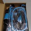 No Pull Dog Harness Adjustable Reflective Oxford Easy Control Medium Large Dog Harness with A Free Heavy Duty 5ft Dog Leash