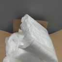 Oubonun 26 x 26 Euro Pillow Inserts, Firm and Fluffy Decorative Square Pillows for Couch Bed Sofa with Soft Cotton Cover White Cushion with Down Alternative Pack of 2