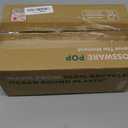 TOSSWARE POP 9oz Flute, Premium Quality, Recyclable, Unbreakable & Crystal Clear Plastic Champagne Glasses,Flute , 6 Count (Pack of 1)