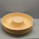 Cattasaurus Peekaboo Cat Cave Donut for Multiple & Large Cats up to 30-45 lbs, 3-in-1 Self Warming Cat Bed, Tunnel & Scratcher for Indoor Cats, Washable & Detachable Dog Bed (Pastel Macaron, Large)