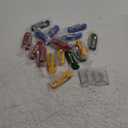 16Pcs Folding Utility Knife with 40Pcs Replacement Blades, Retractable Box Cutter Knife Heavy Duty Work Knife for Cardboard, Boxes and Cartons