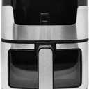 4q Air Fryer with Nonstick Basket, Crisper Plate, and Cooking Programs