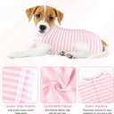 2 Packs Dog Recovery Suit for Surgery Dog Onesie Surgical Clothes Bodysuit for Male and Female Substitute E-Collar& Cone