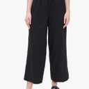 Z SUPPLY Women's Easton Linen Pants, XXL, Black