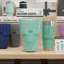 B•WELL Tumbler Silicone Sleeve. Universal Fit for 30/40oz Tumblers