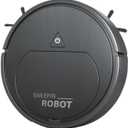 Robot Vacuum Cleaner, One-Touch Start, Slim Design, Rechargeable Robot Vacuum and Mop, Suitable for Cleaning Paper Scraps, Pet Hair and Hard Floors Pet Hair Specialist Robot Vacuum.