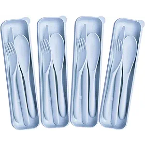 4 Pieces Portable Utensil Set 3 Pack